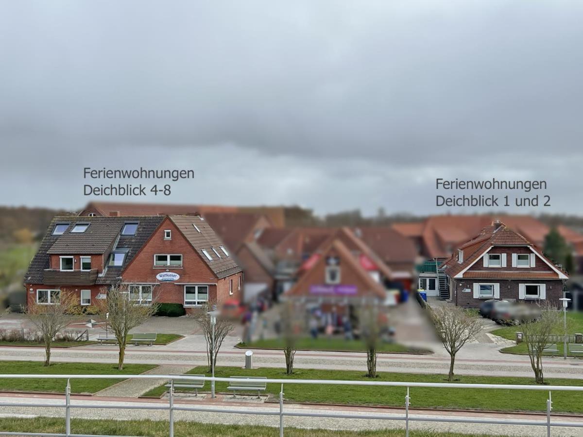Deichblick 8 In Norddeich- Urlaub Und Erholung Am Strand 诺登 外观 照片